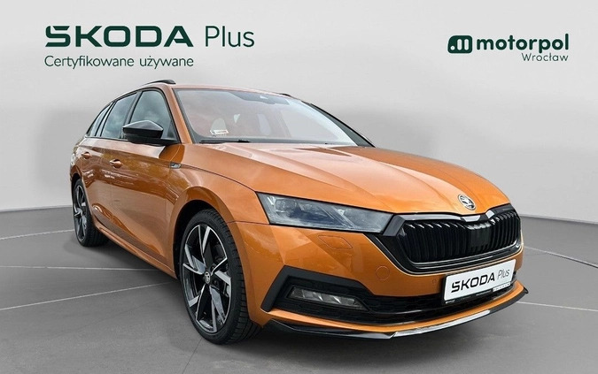 Skoda Octavia cena 164900 przebieg: 2806, rok produkcji 2022 z Ustroń małe 781